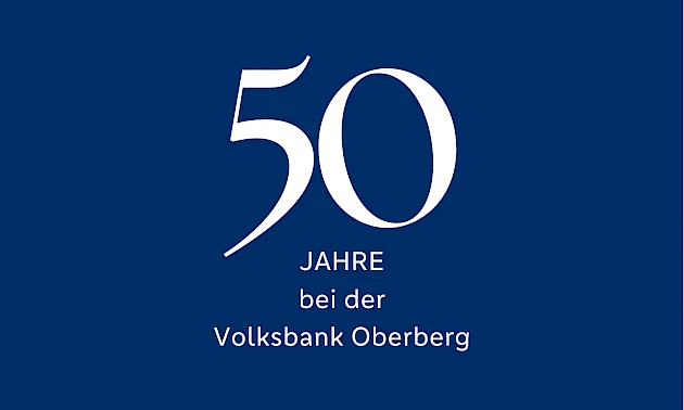 50 Jahre bei der Volksbank Oberberg.