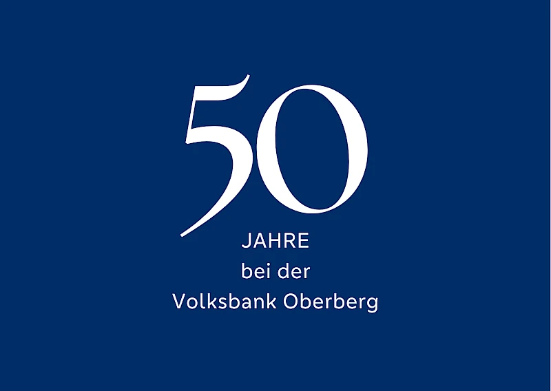 50 Jahre bei der Volksbank Oberberg.